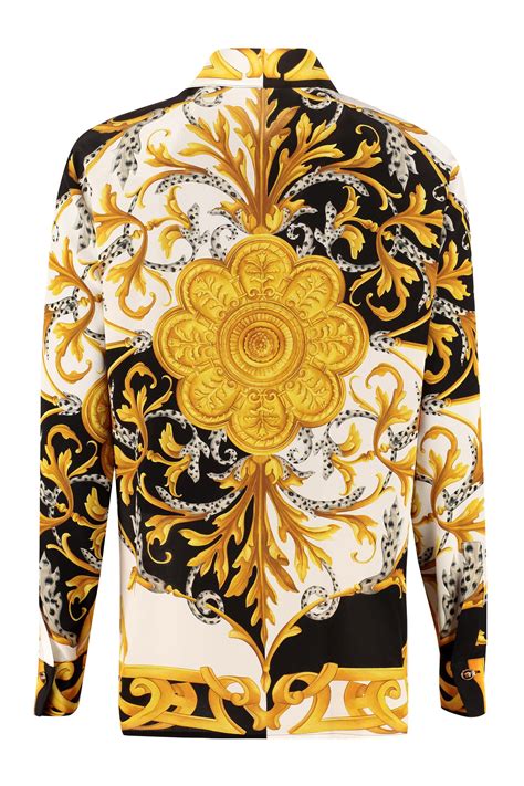 real versus versace silk shirt|wholesale Versace silk shirts.